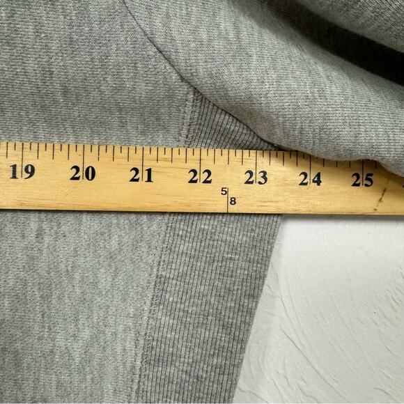 Champion Reverse Weave Grey Turtleneck Sweater Womens 2X Pullover Casual Boxy - Picture 6 of 11